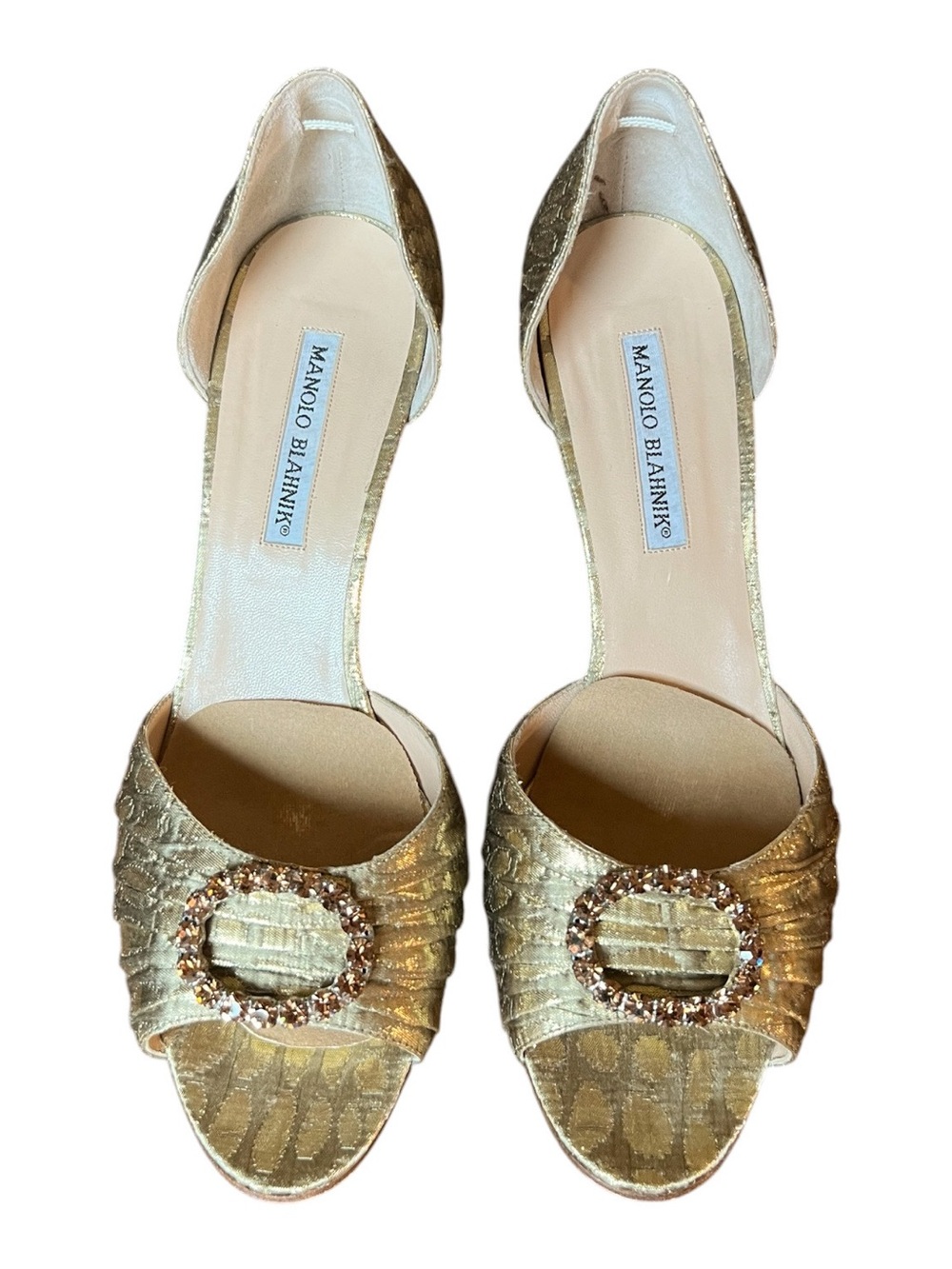 Manolo Blahnik Sedarby D'Orsay Heels - Picture 11 of 16